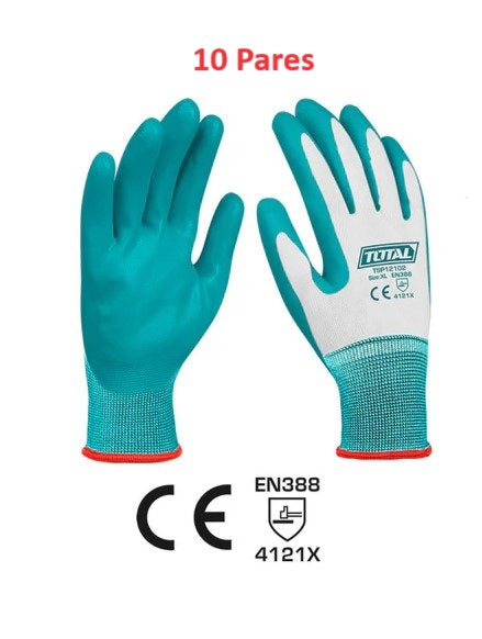 Pack Guantes Palmaflex 10 Unidades TOTAL
