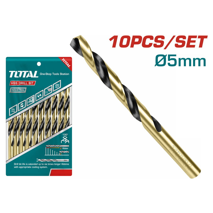 Brocas de Metal set de 10 piezas de 0,5mm TOTAL