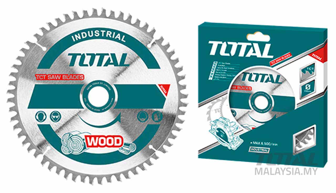 Disco de Sierra 7-1/4" para madera 40T TOTAL