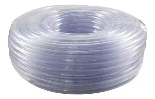 Rollo manguera transparente 1/2" 100m