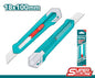 CUCHILLO CARTONERO 18MMX100MM TOTAL THT51001